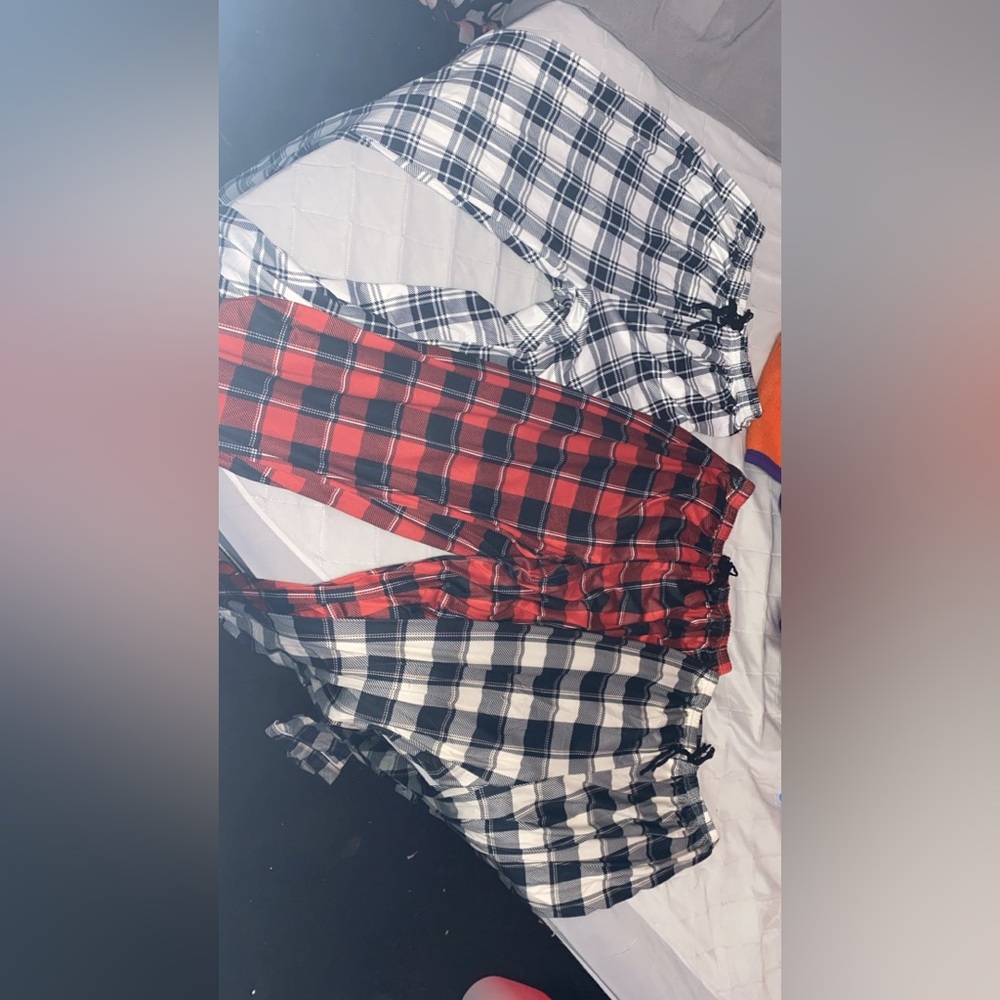 3 pack flannel pj pants